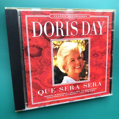 Doris Day QUE SERA SERA Vocal Pop CD Makin' Whoopee Tea For Two Lullaby Broadway