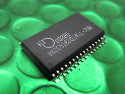 4 x V62C5181024LL-70W, 128K X 8 SRAM STATISCH RAM RETRO ARCADE SOP 32PIN UKSTOCK