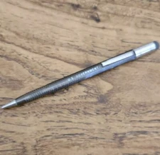 Vintage SKILCRAFT US Government Translucent Mechanical Pencil w/ Clip & Eraser