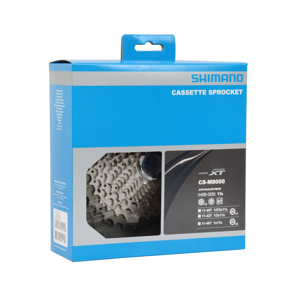 シマノ　CS-M8000 11-46T 11S DEORE XT SHIMANO（シマノ）CS-M8000 11S 11-46T（シングル専用） DEORE
