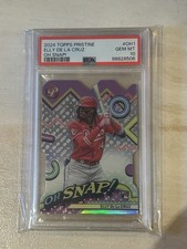 2024 Topps Pristine - Oh, Snap! #OH-1 Elly De La Cruz (RC) PSA 10 Sh