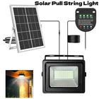 LED Solar Shed Light Daytime Available Pendant with Pull String Light Out/Indoor