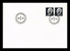 Dr Jim Stamps Sweden King Gustaf VI Adolf Pair 1973 First Day Cover