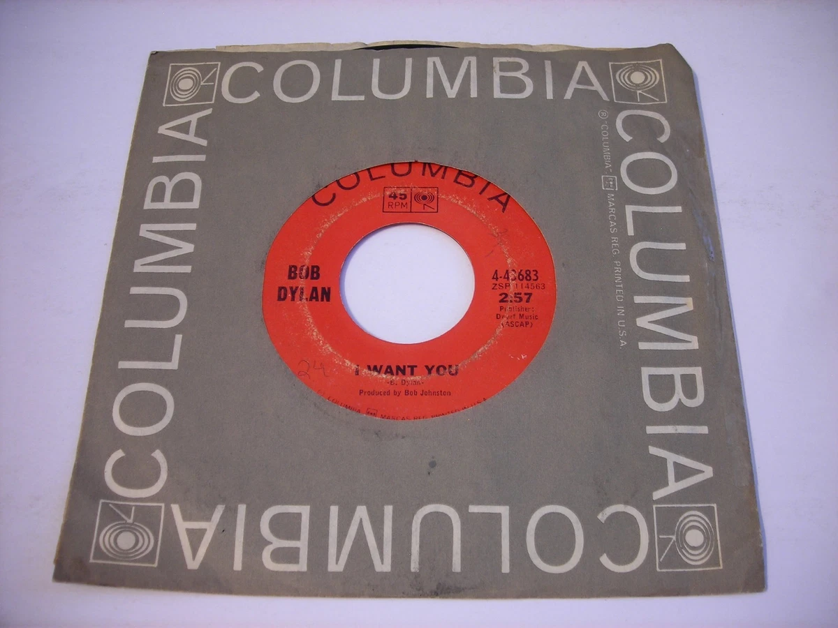 Bob Dylan I Want You for sale | eBay
