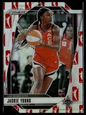 2024 Panini Prizm WNBA #1 Jackie Young WNBA Logo Prizms