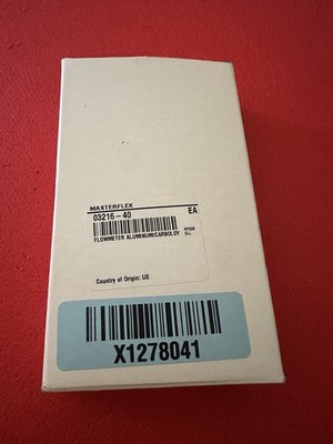 Masterflex Flowmaster 03216-40 New 