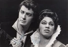 F. Corelli & L. Price 9x14 cm Signiertes Foto | Autogramm / Autograph [EW]