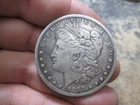 US 1892 S MORGAN DOLLAR COIN IN VERY FINE CONDITION