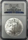 2010 Silver Eagle NGC MS69 Early Releases