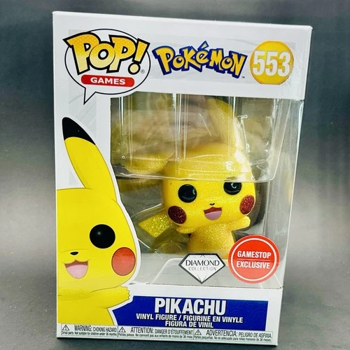 Funko Pop! Pokémon Pikachu Diamond Edition GameStop Exclusive #553 - Corner Ding