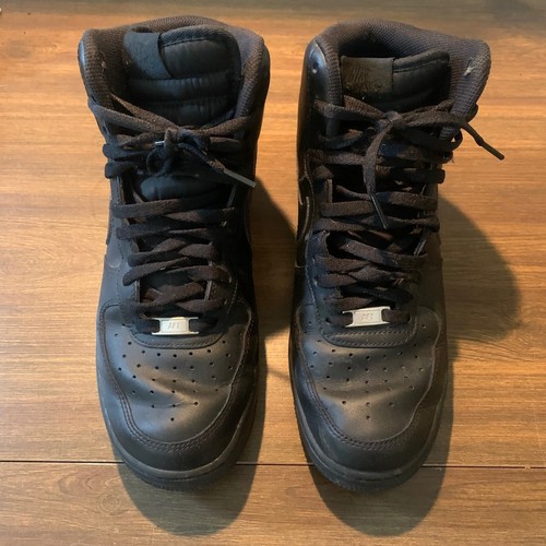 Nike Air Force 1 High '07 Triple Negro Tenis Zapatos CW2290-001 Para hombres Talla 10.5 - Imagen 3 de 10