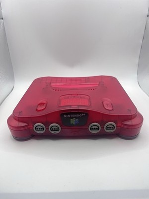 Nintendo 64 Rot Spielekonsole (PAL)