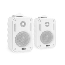 Power Dynamics BC30V White Indoor Outdoor Speakers 2-Way 60W Hi-Fi Sound