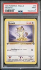 1999 POKEMON JUNGLE 1ST EDITION #56 MEOWTH PSA 9