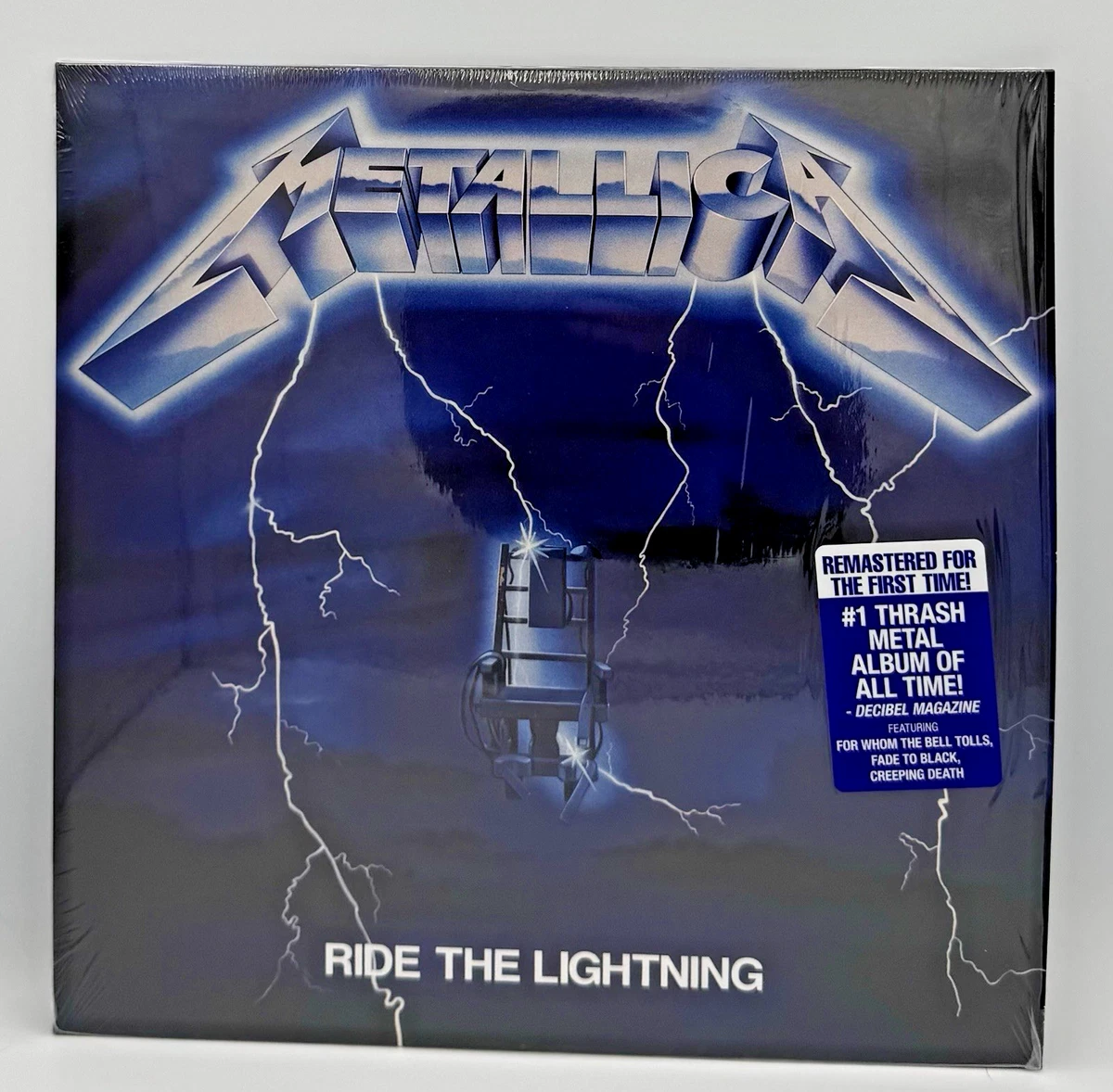 Metallica - Ride The Lightning (Vegas Sphere Pop Up Splatter Blue/Black Vinyl)
