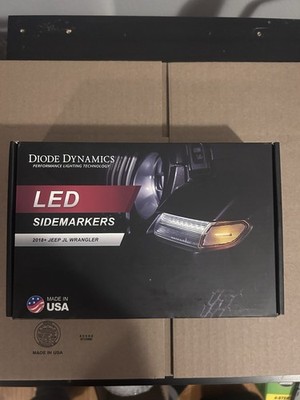 Diode Dynamics 2018+ Jeep LED Sidemarkers(Amber) (Set Of 2)
