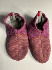 Bombas Multi Color Gripper Bottom Slippers Booties - Women s Medium
