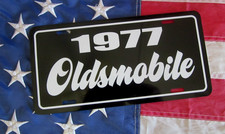 1977 Oldsmobile License Plate Tag 77 Olds Cutlass Delta 88 Royale Toronado Omega
