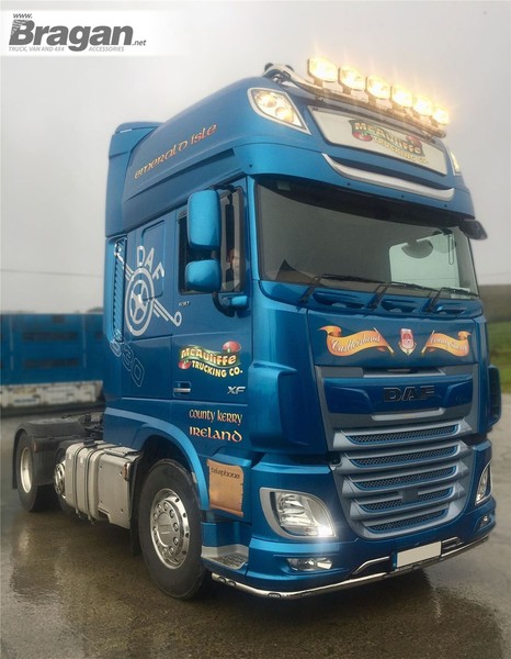 DachträGer Typ C + LED Jumbo Flecken Passend FüR DAF Xf 106 2013 + Superspace-image