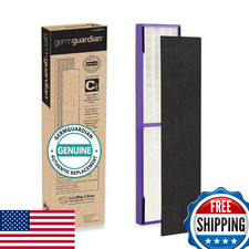 Germ Guardian FLT5250PT True HEPA Genuine Air Purifier Replacement Filter C, wit