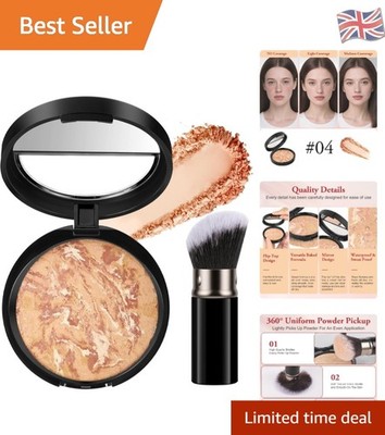Illuminating Baked Foundation für reife Haut - inkl. Shimmer Bronzer & Pinsel