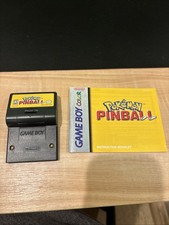 Pokemon Pinball Nintendo Game Boy Color GBC - Game & Manual - Working!