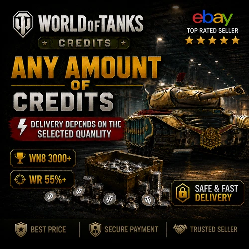World Of Tanks l ANY AMOUNT OF CREDITS l 3000 - 4000+ WN8 l NA / EU SERVER l WOT
