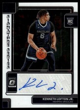2022-23 Donruss Signature Series Kenneth Lofton Jr. Rookie Auto Memphis