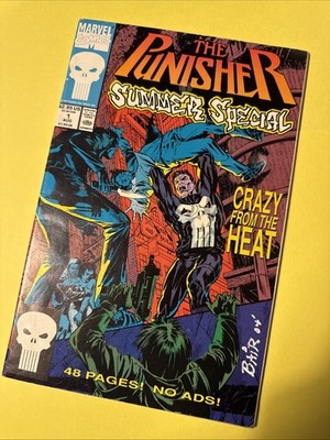 Punisher Summer Special #1 (1991) Marvel Comics Punisher Comic Book