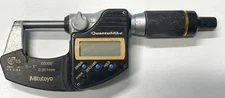 Mitutoyo 293-185 Quantumike Digimatic Micrometer, 0-1"/0-25mm, .00005"/0.001mm