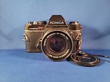 Konica Autoreflex TC w/ Konica Hexanon AR 50mm f1.7 Lens Made In Japan WORKS 
