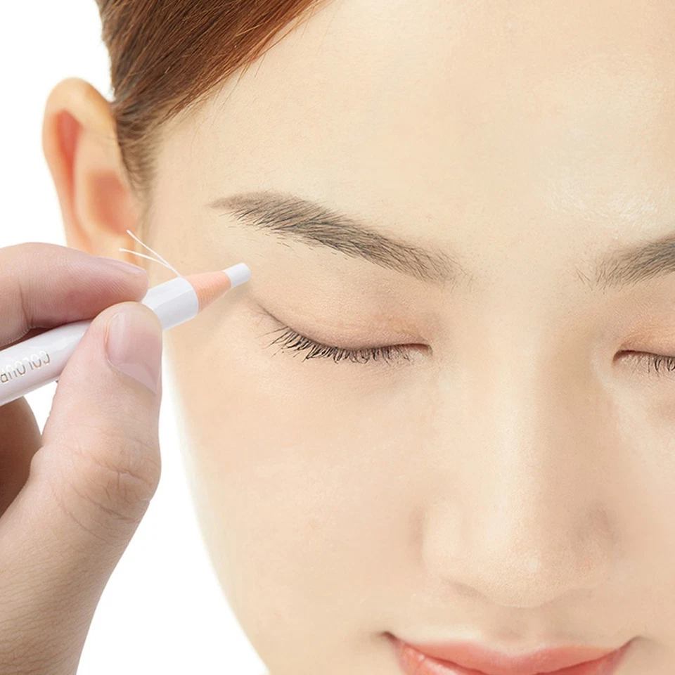  Doublures de maquillage 2pcs Charmantes crayons à sourcils Femme Outils de - Photo 2/4