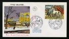 France FDC sc 2039 SG 2774 Eugène Boudin Painting First Day Cover 1987