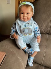 Vinyl Reborn Type Big Baby Boy Doll