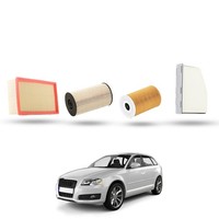 Hoffcar Wartungsset Kompatibel Mit Audi A3 II (8P1, 8PA) 1.6 TDI 77KW Ab 2009