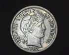 HS&C: 1912 D Barber Dime Vf - US Coin