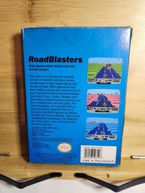 RoadBlasters Road Blasters (Nintendo NES, 1990) COMPLETO CIB Raro &iexcl;Bonito!
