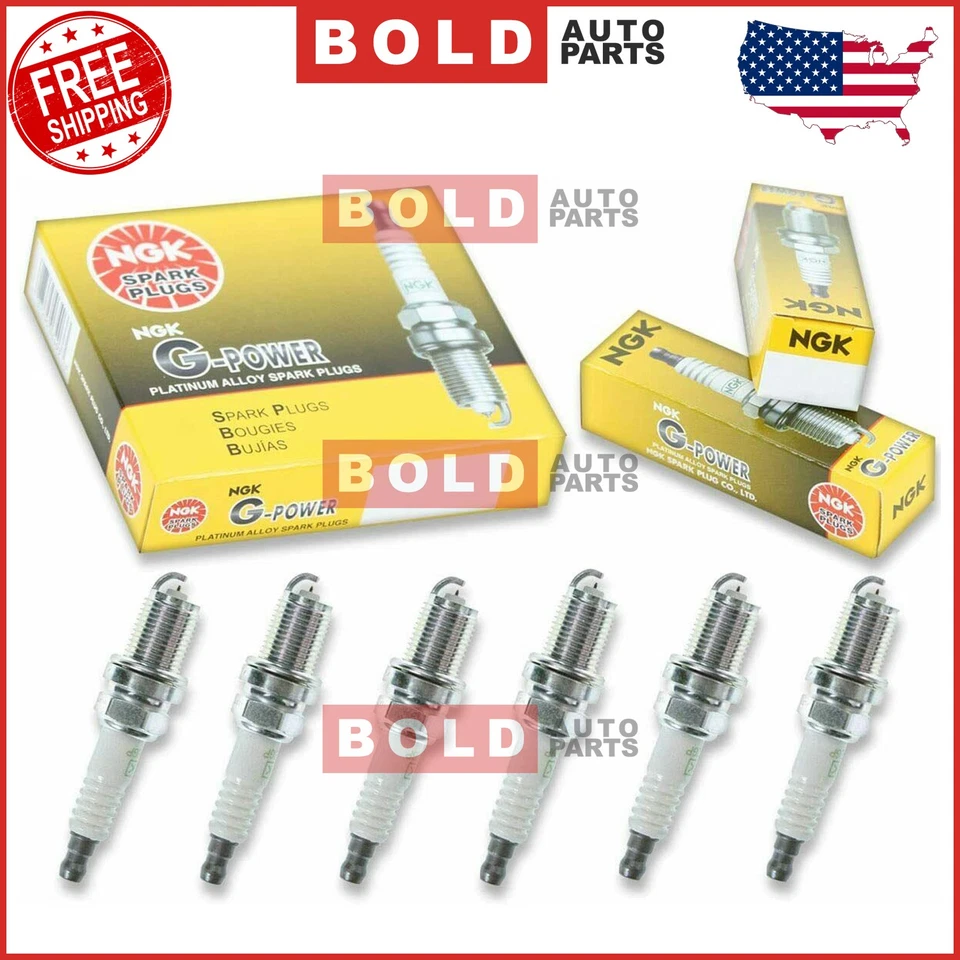 Bujías NGK "PLATINUM" (Juego de 6) 2009-2013 para BMW 328i xDrive 3,0 L Foto 3 de 4