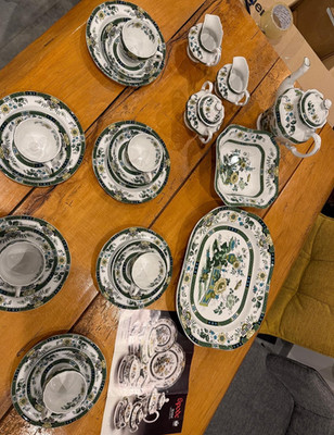 Spode England Siam # edles Kaffeeservice # 26 Teile 