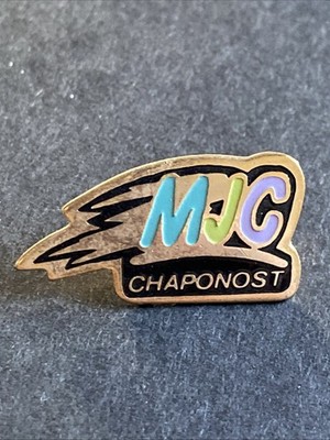 Pin s Association MJC Chaponost Signiert Media Pin s