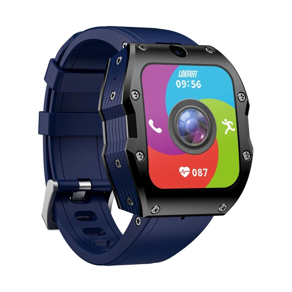 2.02 Zoll LOKMAT APPLLP 3 Max Smartwatch 4GB+128GB IP68 Wasserdicht Dual Kamera - Bild 2 von 4