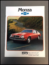 1979 Chevrolet Monza And Spyder Vintage Car Sales Brochure Catalog