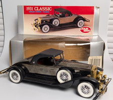 1931 Classic Solid State AM Radio Metal Vintage Toy Rolls Royce Phantom WORKING