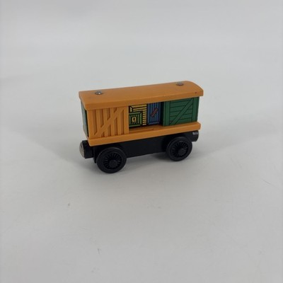 Thomas & Friends Wooden Railway Box Car Side Door Opens Closes