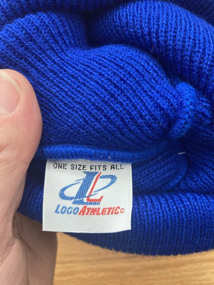 Indianapolis COLTS Logo Atlético Diamante Punto Punta Sombrero Pro Línea Sin Stock De Colección Foto 3 de 3