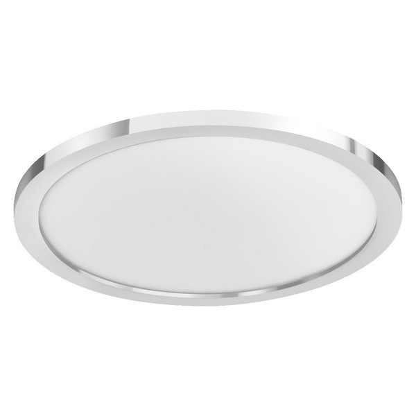 Led Deckenleuchte Metall Chrom Osram Cct Click-Cct IP44 L:30Cm Deckenlampe Bad-image