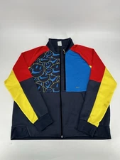 NIKE Track Jacket NSW Tribute Smile Logo Full Zip N98 Men's Size 2XL
