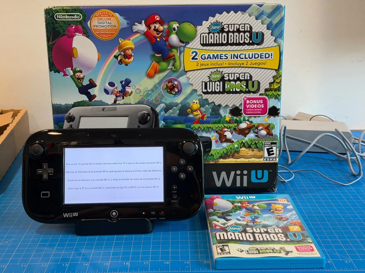Nintendo Wii U - Deluxe Video Game Consoles for sale | eBay