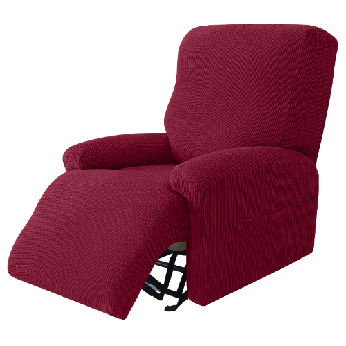 Polar Fleece Recliner Sofa Cover Elastic Relax Armchair Cover Sofa Covers - Picture 23 of 36