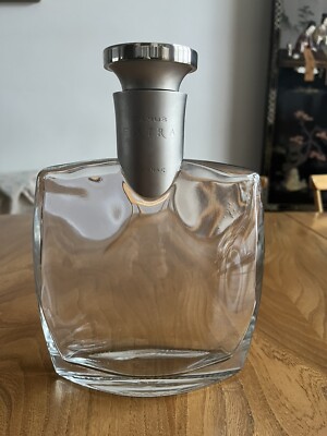 Authentic Empty Camus Extra Cognac Rare Crystal bottle 70cl Excellent Condition